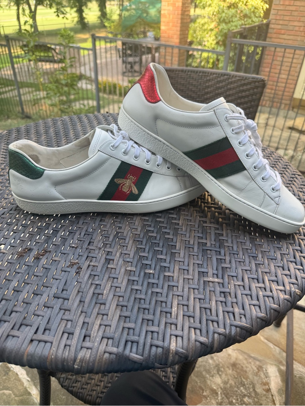 Authentic Gucci Ace/ Authentication Report Gucci Ace Bee Sneakers – US 13